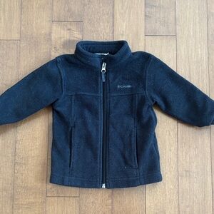 Columbia Black Full-Zip Fleece Jacket 12 months